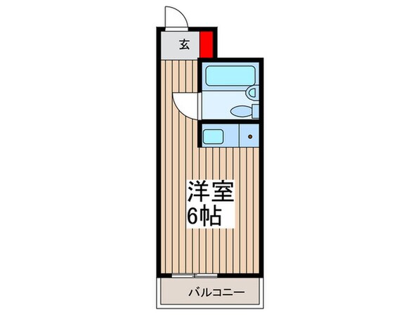 ウィンベルソロ竹の塚第５(402)の物件間取画像